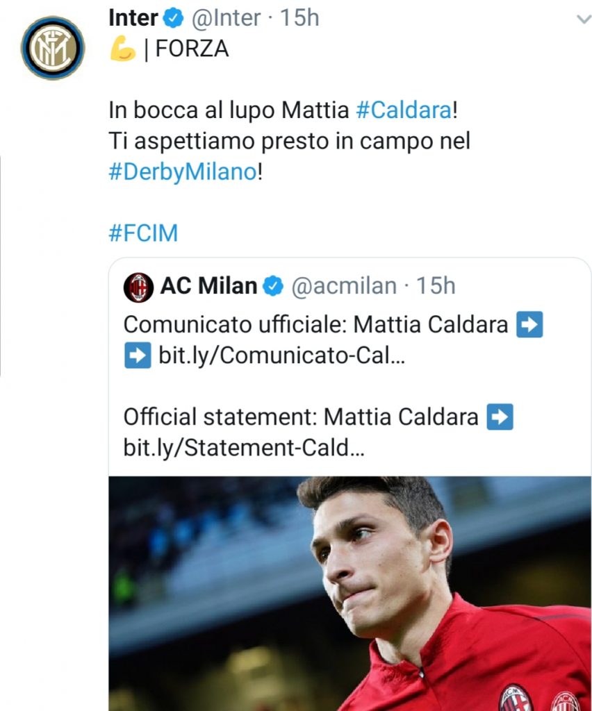 caldara-derby