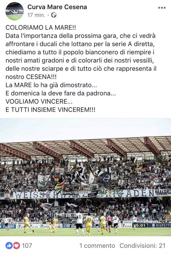 dERBY-cESENA-pARMA