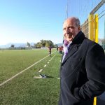 Gimpiero Ventura fa visita alla Salernitana nel corso dell' amichevole contro il Valentino Mazzola