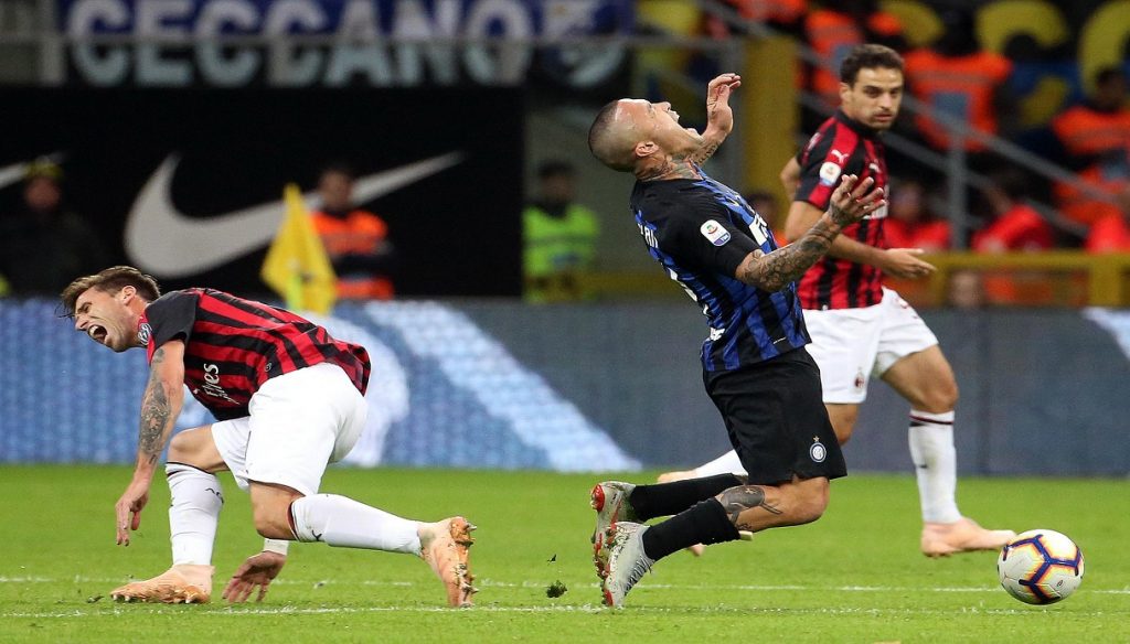 Soccer: Serie A; Fc Inter - Ac Milan