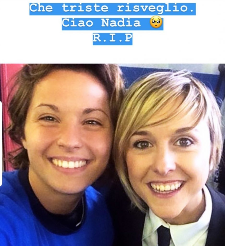 Nadia Toffa e Valentina Giacinti