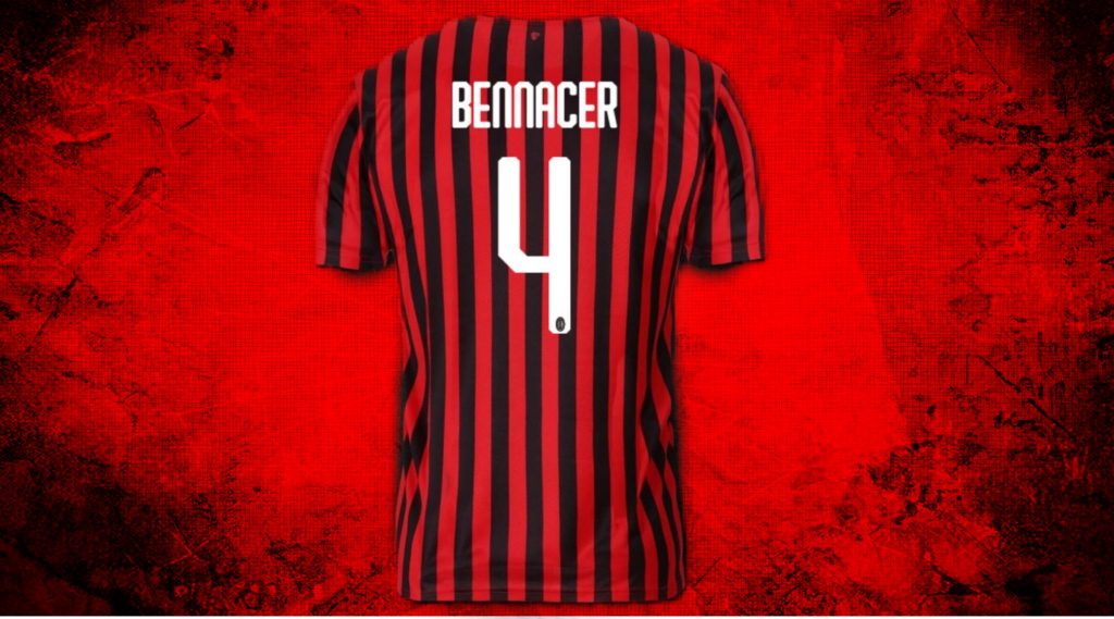 Bennacer numero 4 Milan