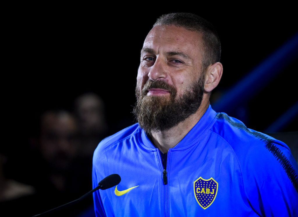 Boca Juniors Unveils New Signing Daniele De Rossi