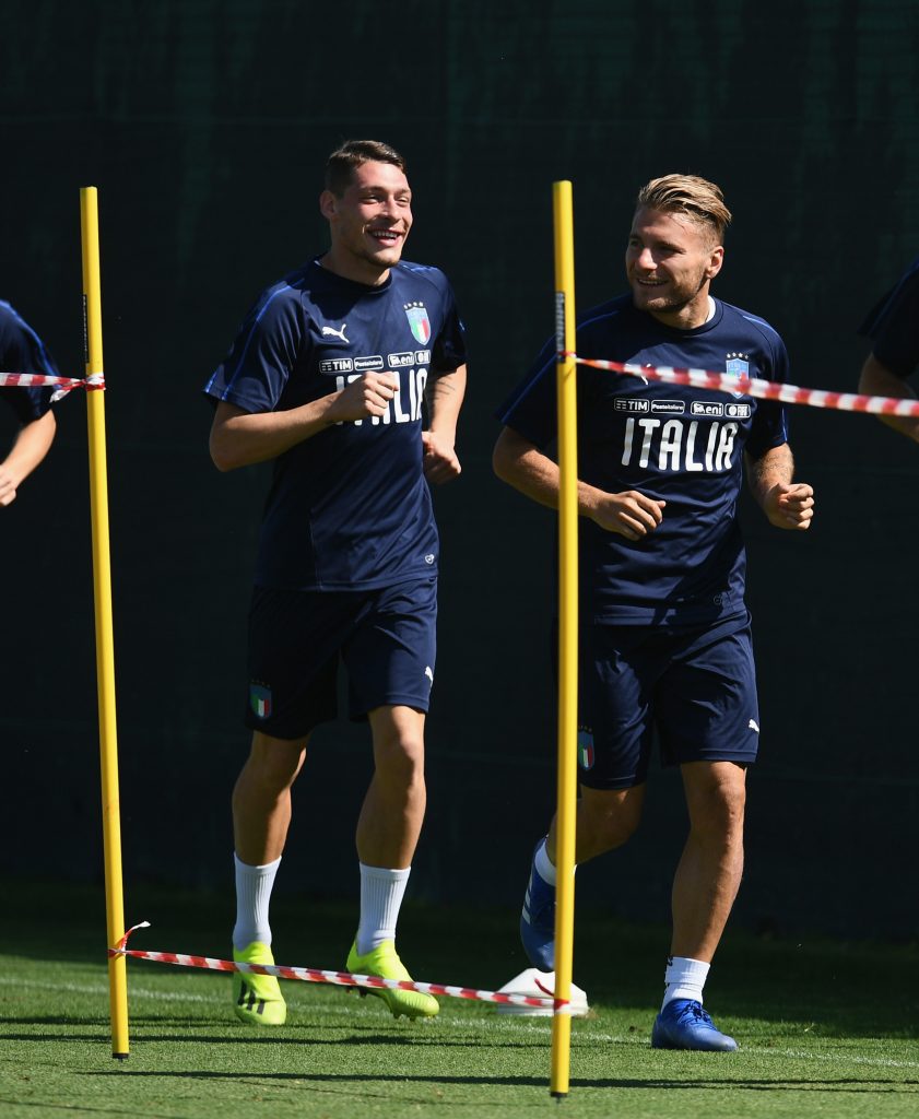 Italy Training Session