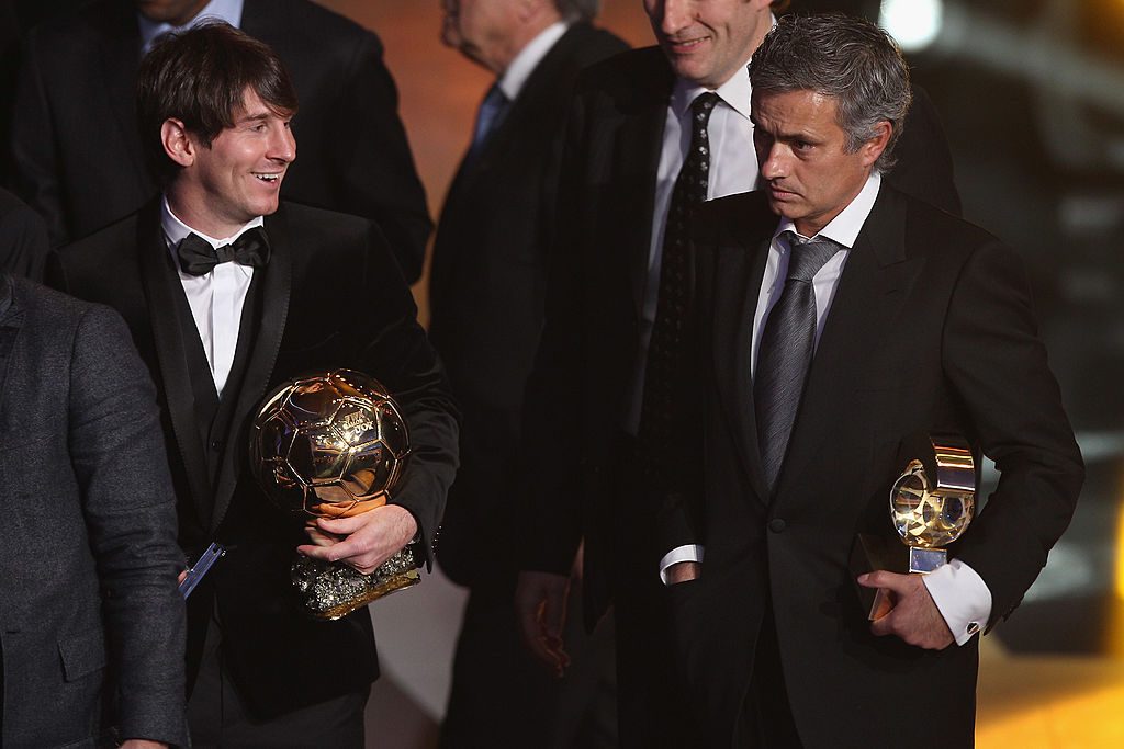 Messi e Mourinho