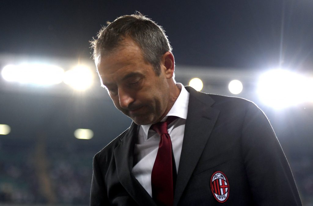Milan - gol - Giampaolo