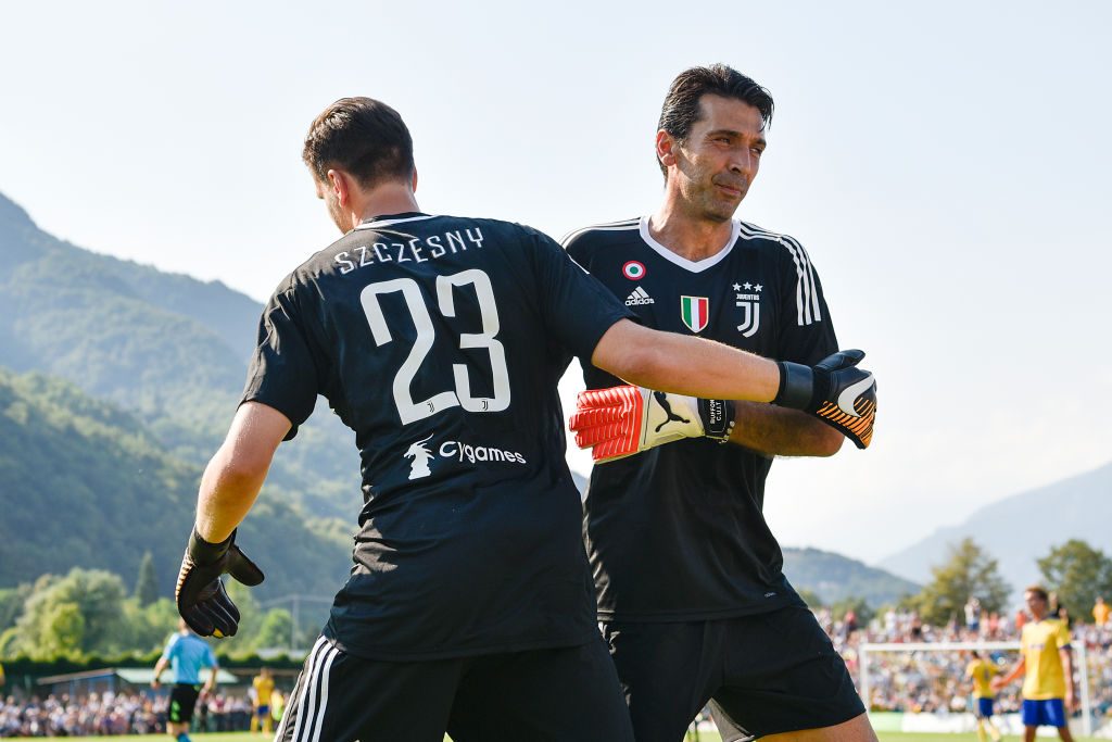 Buffon e Szczesny
