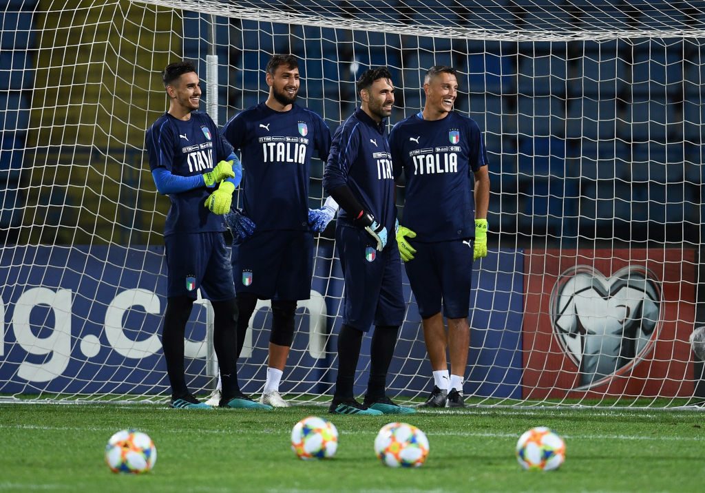 Italy Training Session And Press Conference