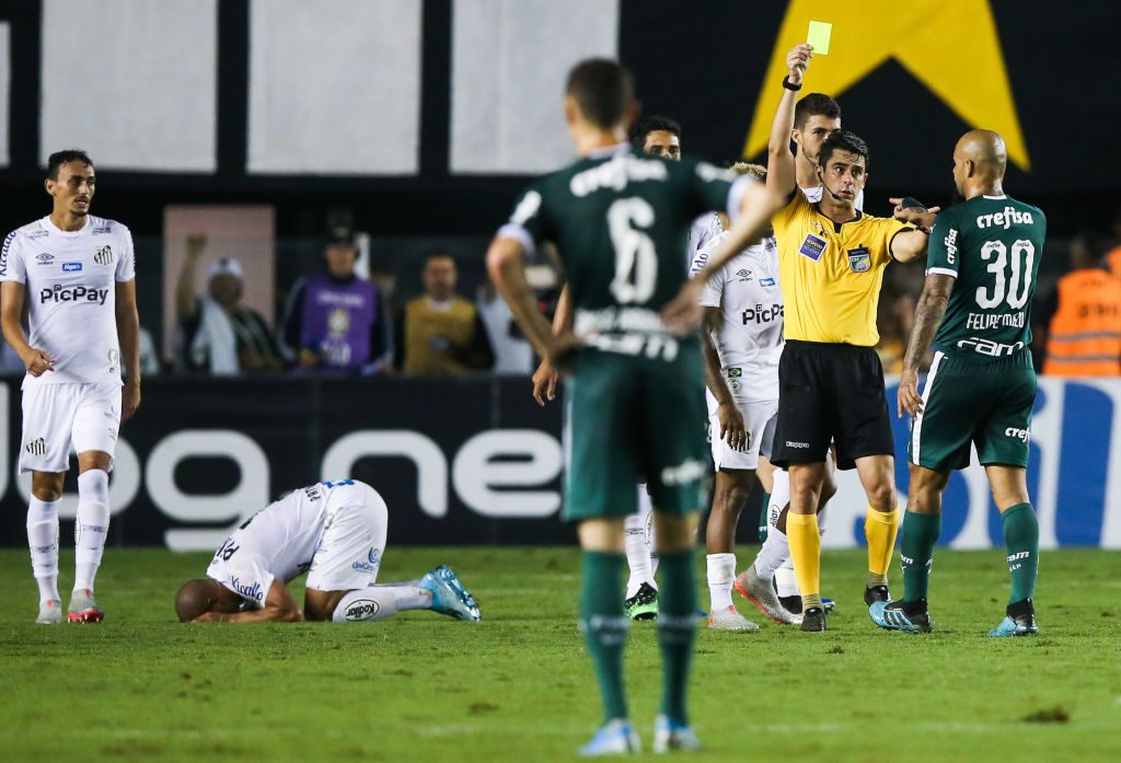 Santos v Palmeiras - Brasileirao Series A 2019