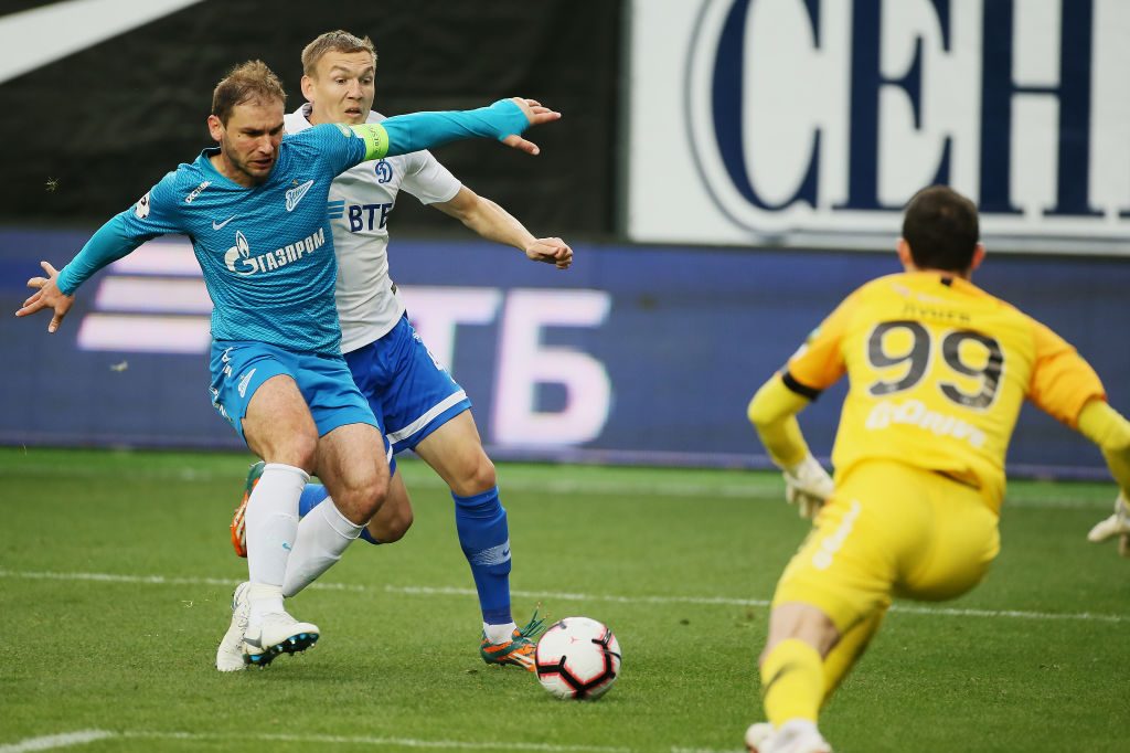 FC Dinamo Moscow vs FC Zenit Saint Petersburg - Russian Premier League