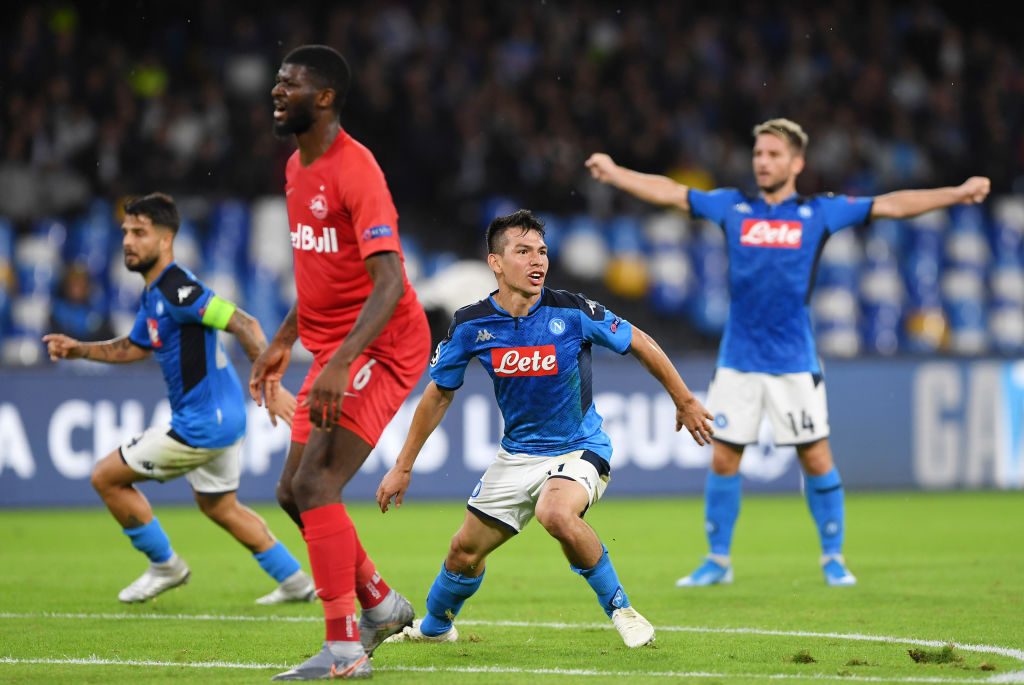 SSC Napoli v RB Salzburg: Group E - UEFA Champions League