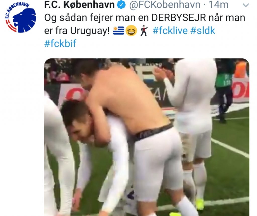 Festa-derby a Copenhagen