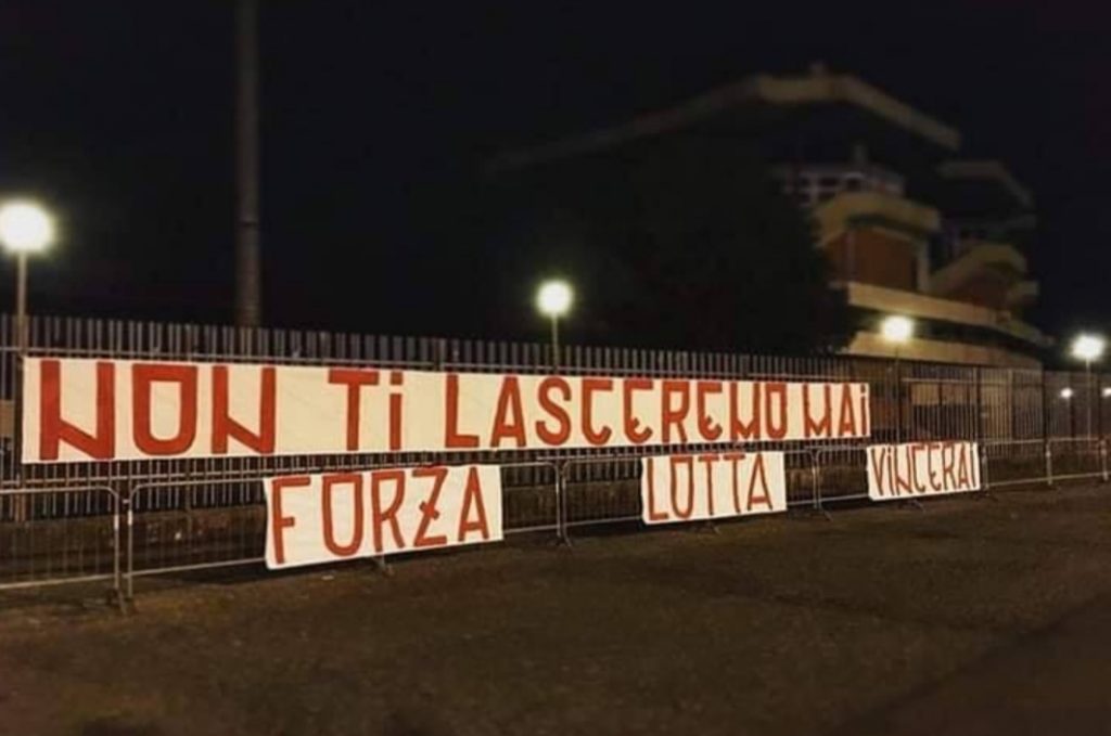 Tifosi Piacenza a Reggio Emilia