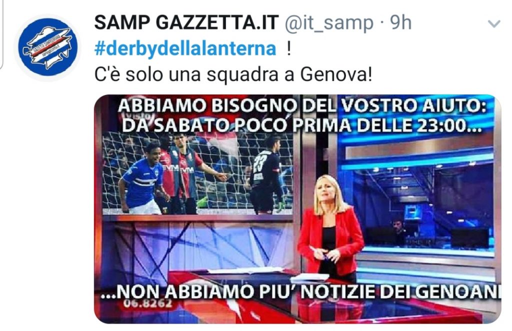 Genoa, un derby lottato ma perso