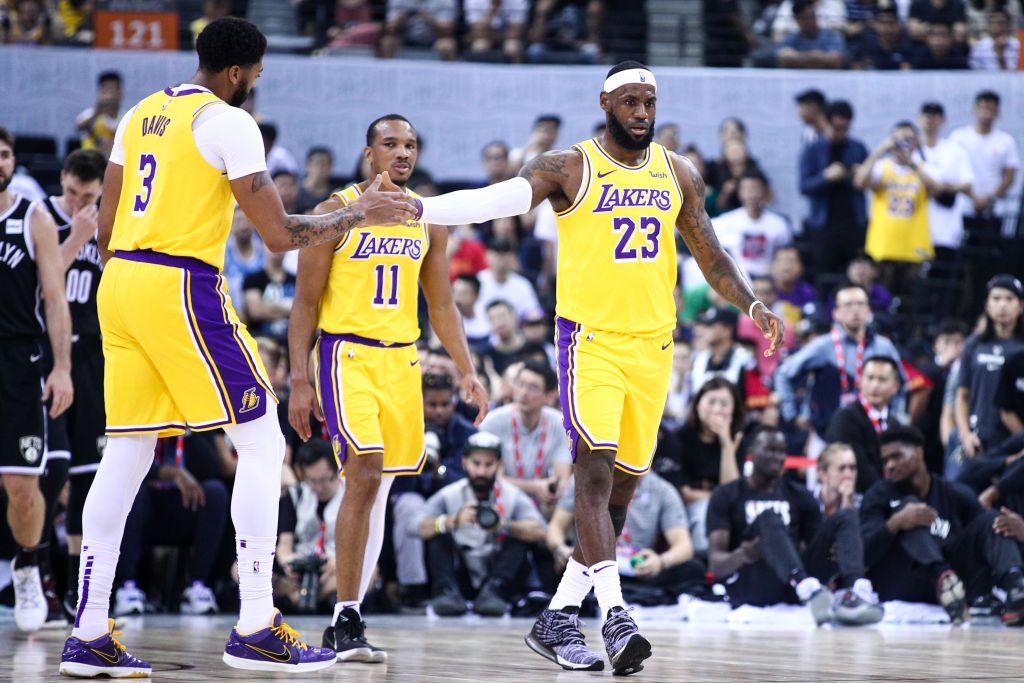 Los Angeles Lakers v Brooklyn Nets - NBA China Games 2019