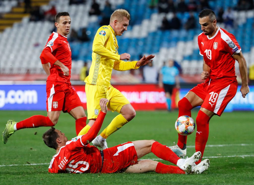 Serbia v Ukraine - UEFA Euro 2020 Qualifier