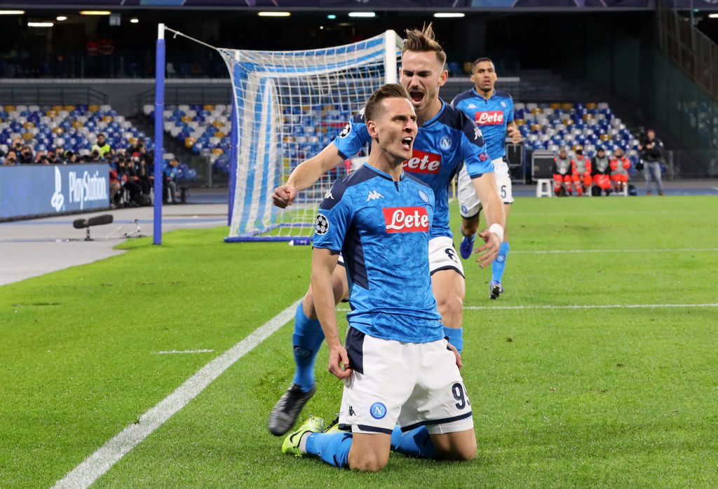 SSC Napoli v KRC Genk: Group E - UEFA Champions League