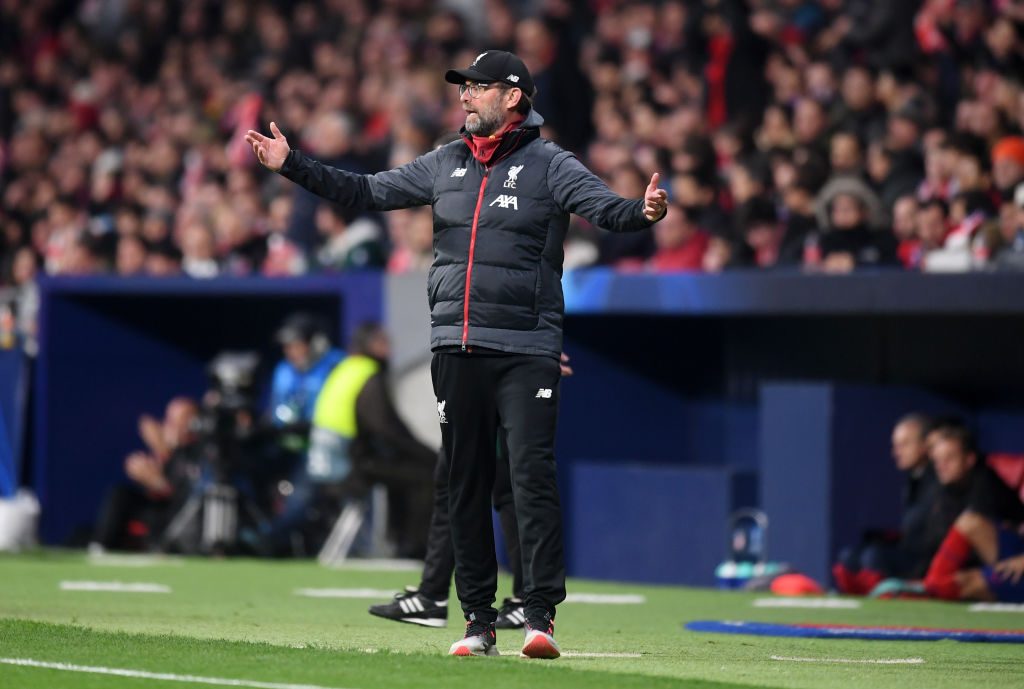 Atletico Madrid v Liverpool FC - UEFA Champions League Round of 16: First Leg