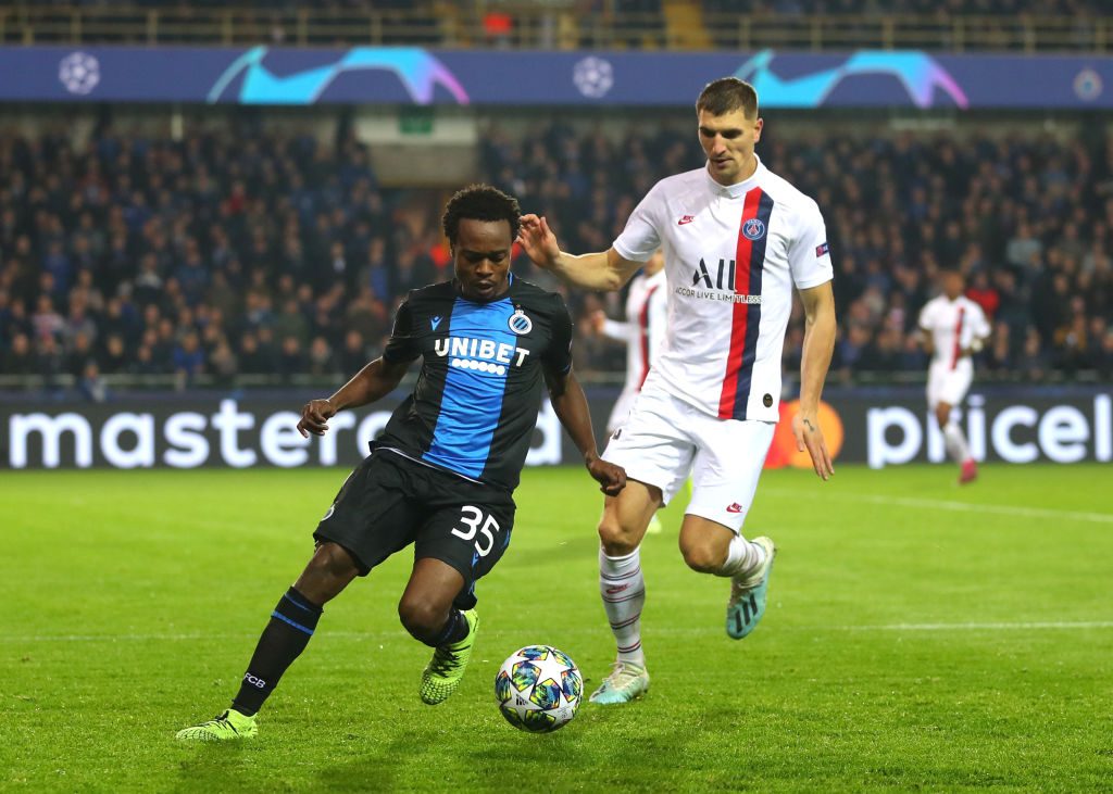 Club Brugge KV v Paris Saint-Germain: Group A - UEFA Champions League