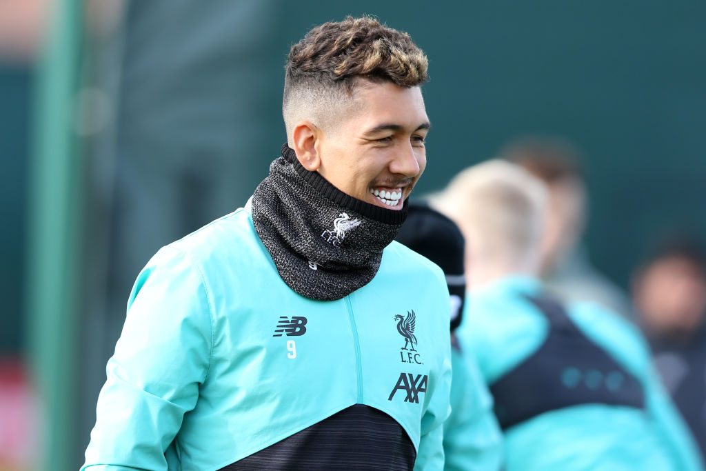 Liverpool FC Training Session and Press Conference