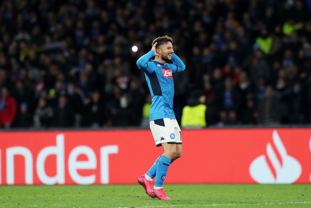 SSC Napoli v FC Barcelona - UEFA Champions League Round of 16: First Leg