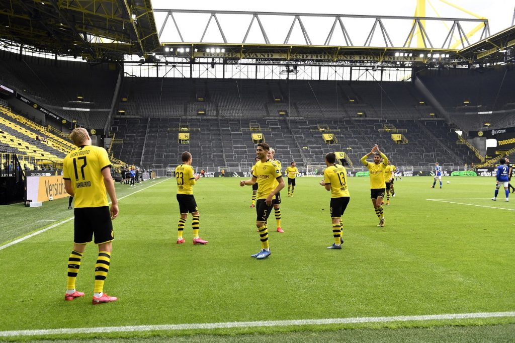 Primo gol della Bundesliga post quarantena