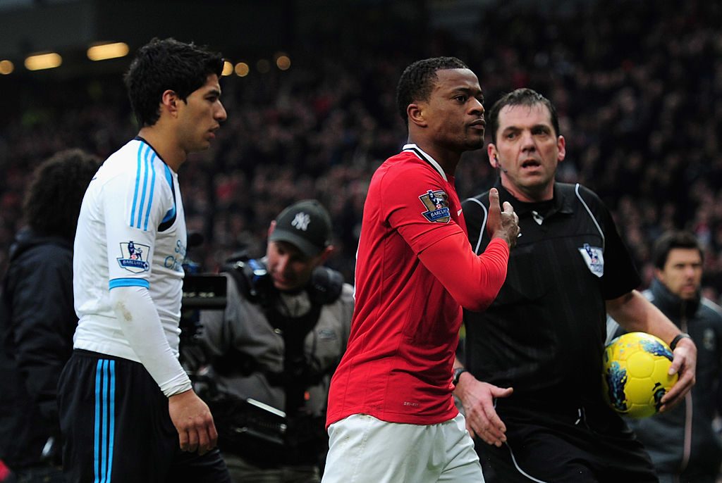 Evra e Suarez