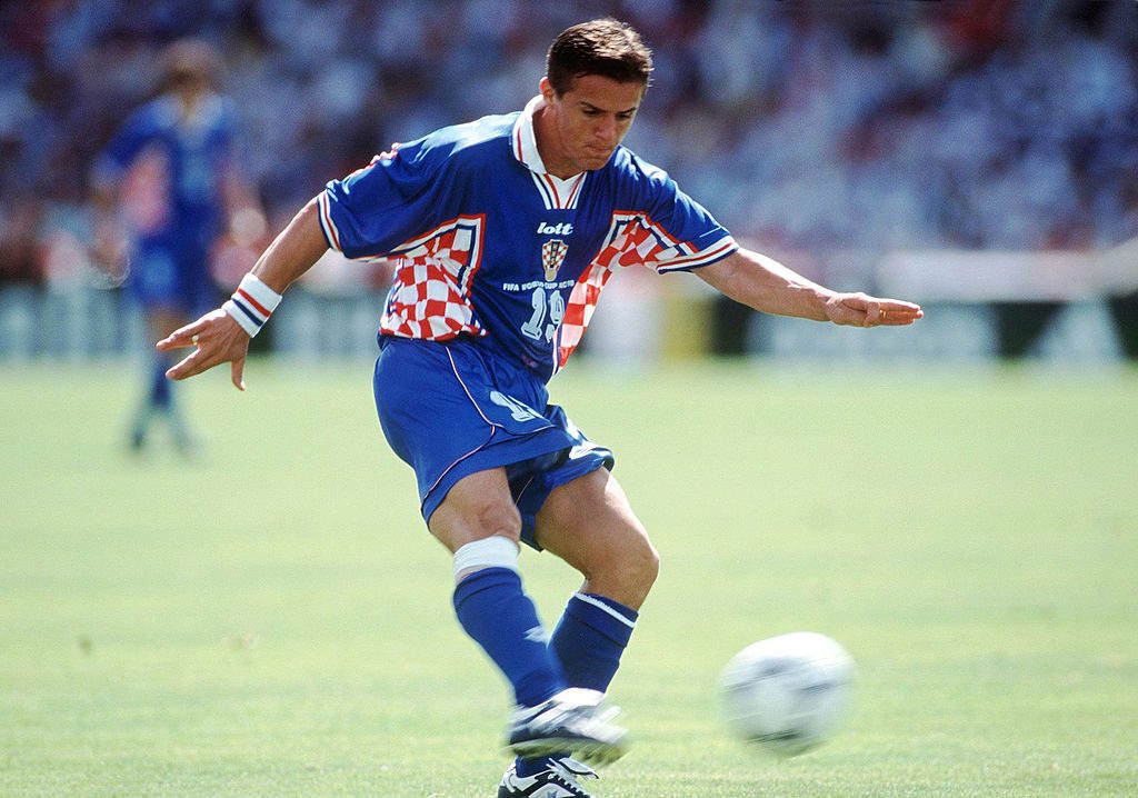 FUSSBALL: NATIONALMANNSCHAFT WM 1998, ROM - CRO 0:1