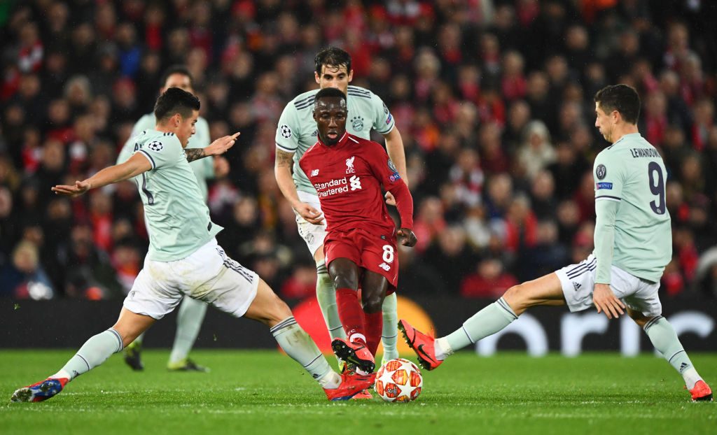 Liverpool v FC Bayern Muenchen - UEFA Champions League Round of 16: First Leg