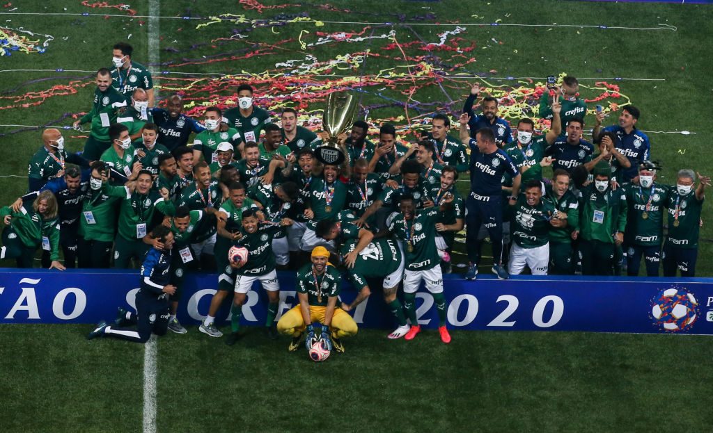 Palmeiras and Corinthians Play Behind Closed Doors the Final Match of the Sao Paulo State Championship As Brazil Deaths Near 100,000 due to Coronavirus (COVID - 19)