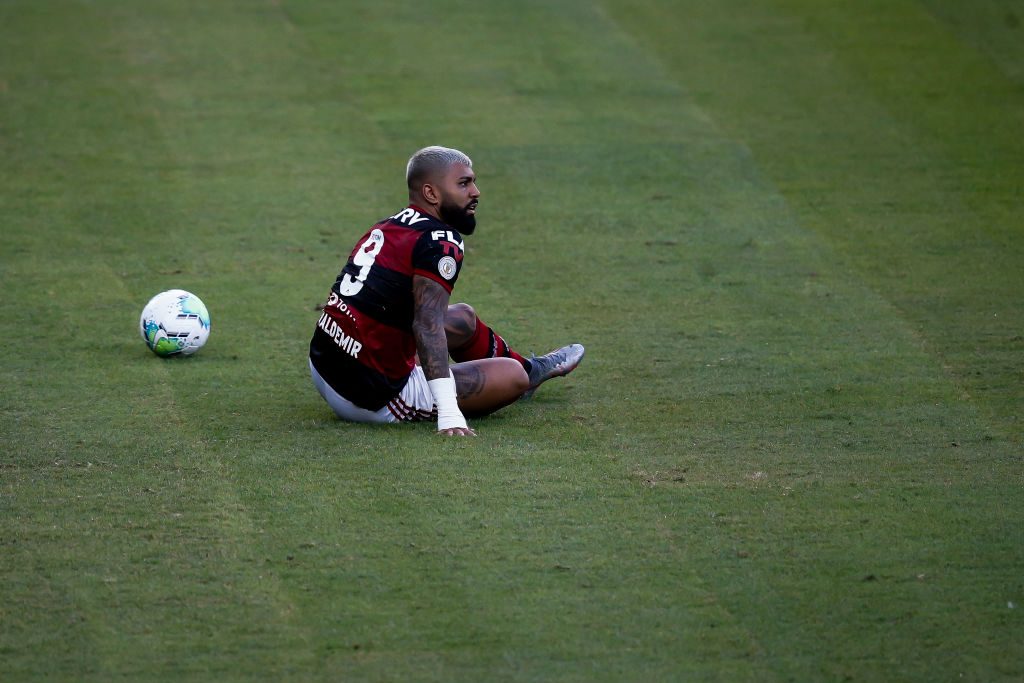 Flamengo v Atletico MG Play Behind Closed Doors the First Round of the 2020 Brasileirao Series A Amidst the Coronavirus (COVID - 19) Pandemic