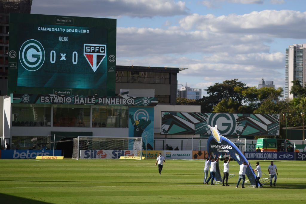 Goias v Sao Paulo Suspended The First Round of the 2020 Brasileirao Series After Players Tested Positive for Coronavirus