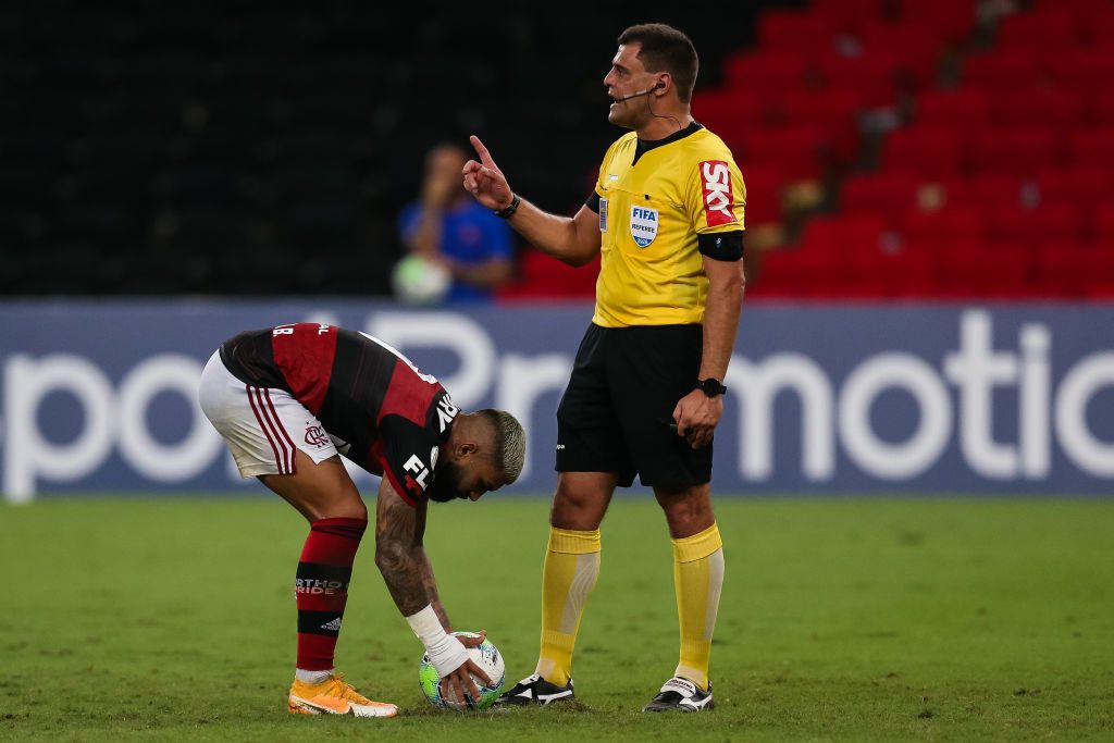 2020 Brasileirao Series A: Flamengo v Gremio Play Behind Closed Doors Amidst the Coronavirus (COVID - 19) Pandemic