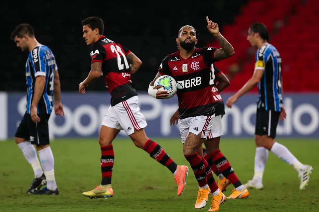 2020 Brasileirao Series A: Flamengo v Gremio Play Behind Closed Doors Amidst the Coronavirus (COVID - 19) Pandemic