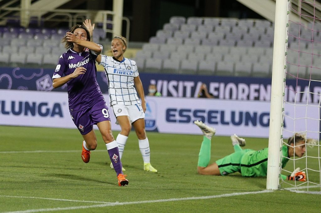 Sabatino in goal alla prima giornata di Serie A Femminile