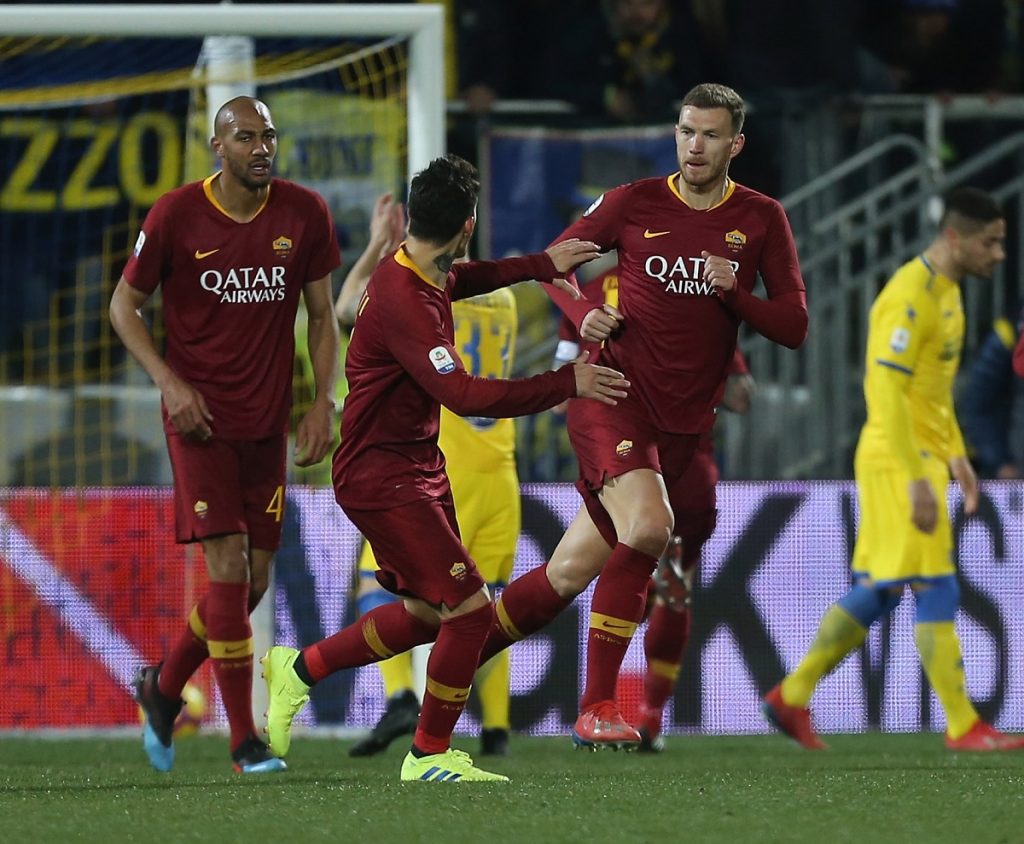 Roma e l'ultimo precedente a Frosinone
