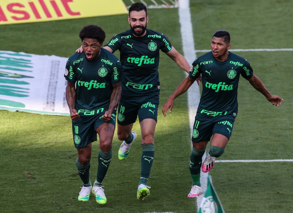 2020 Brasileirao Series A: Palmeiras v Santos Play Behind Closed Doors Amidst the Coronavirus (COVID - 19) Pandemic