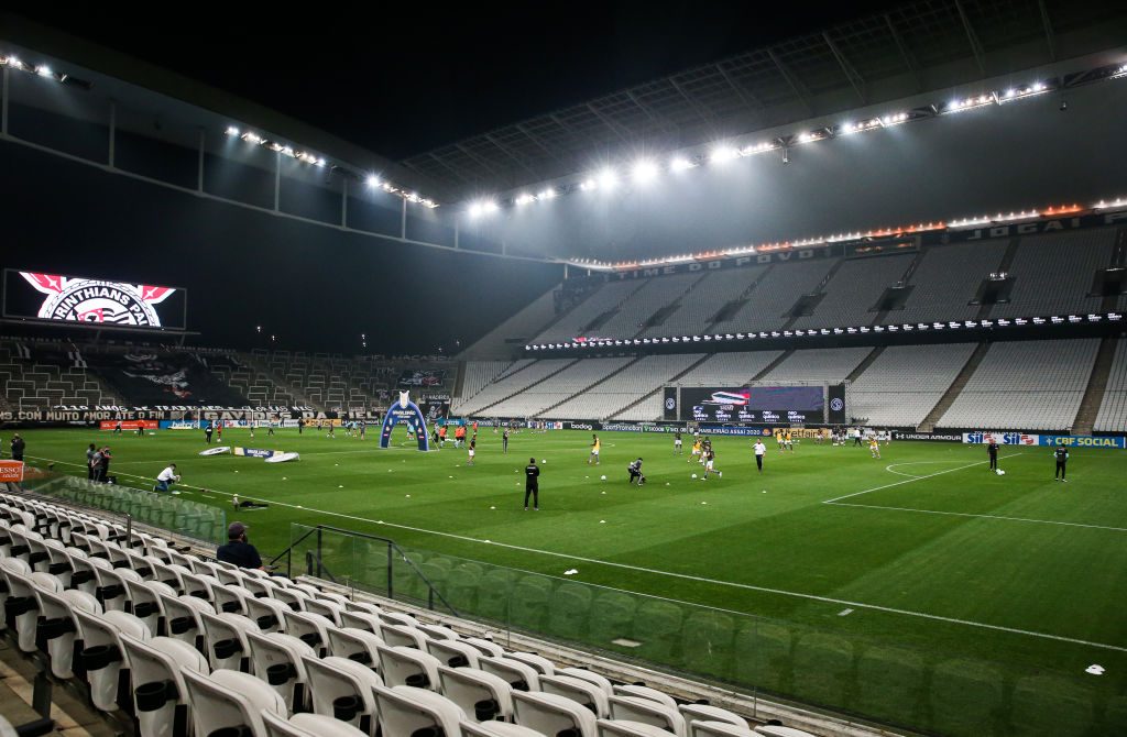 2020 Brasileirao Series A: Corinthians v Botafogo Play Behind Closed Doors Amidst the Coronavirus (COVID - 19) Pandemic
