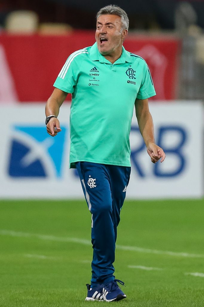 2020 Brasileirao Series A: Flamengo v Gremio Play Behind Closed Doors Amidst the Coronavirus (COVID - 19) Pandemic