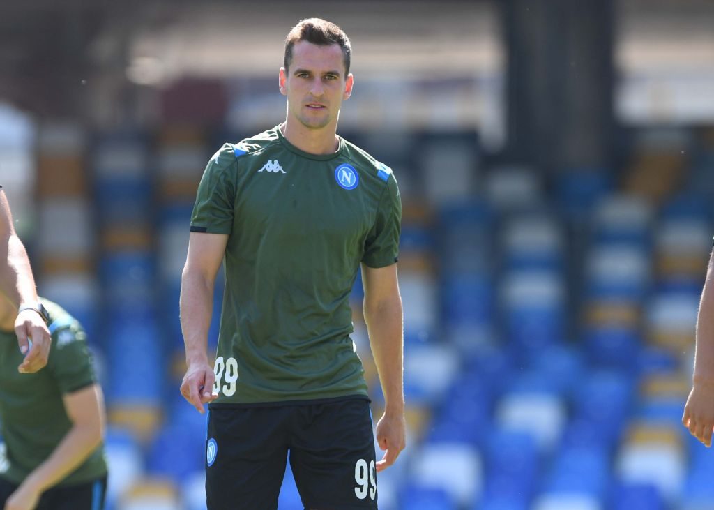SSC Napoli Training Session And Press Conference