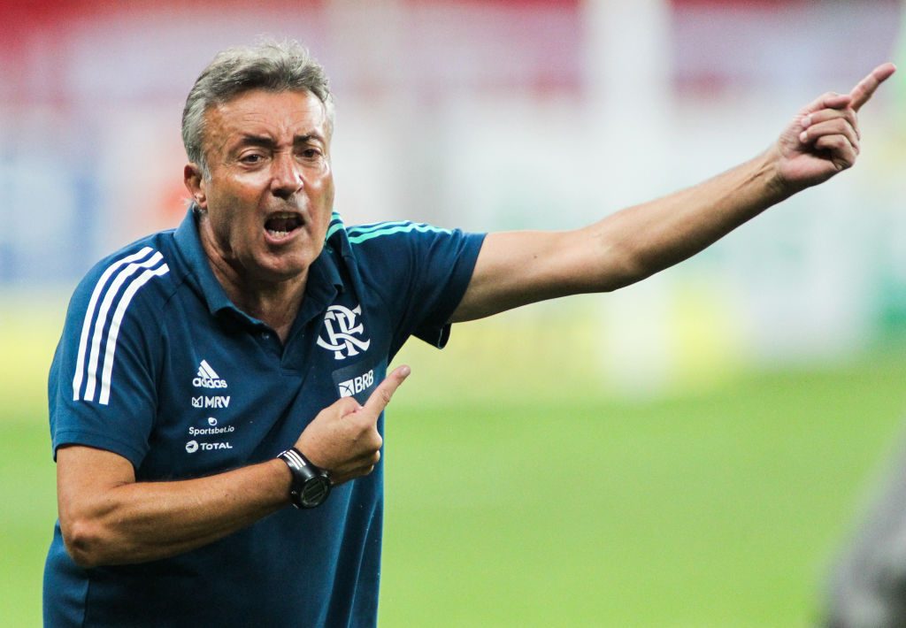 2020 Brasileirao Series A:  Internacional v Flamengo Play Behind Closed Doors Amidst the Coronavirus (COVID - 19) Pandemic