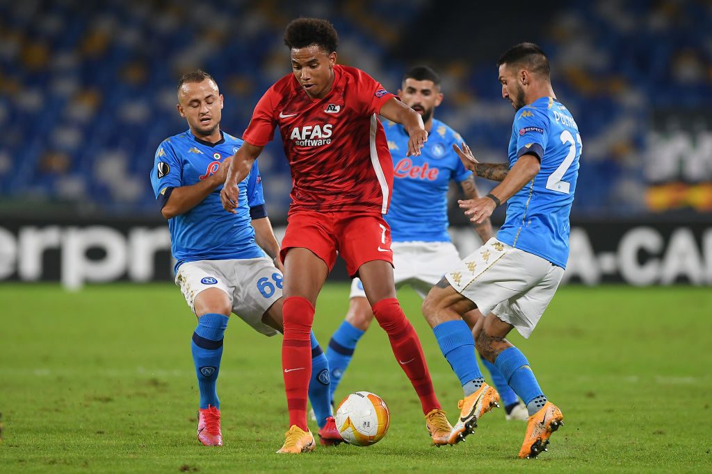 SSC Napoli v AZ Alkmaar: Group F - UEFA Europa League