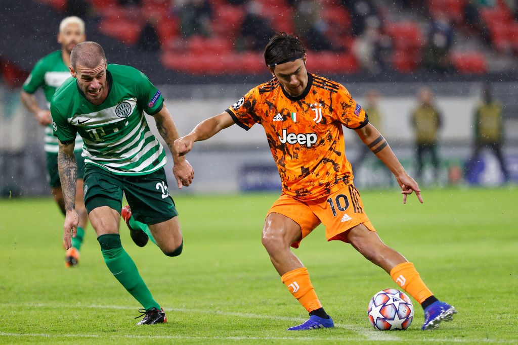 Ferencvaros Budapest v Juventus: Group G - UEFA Champions League