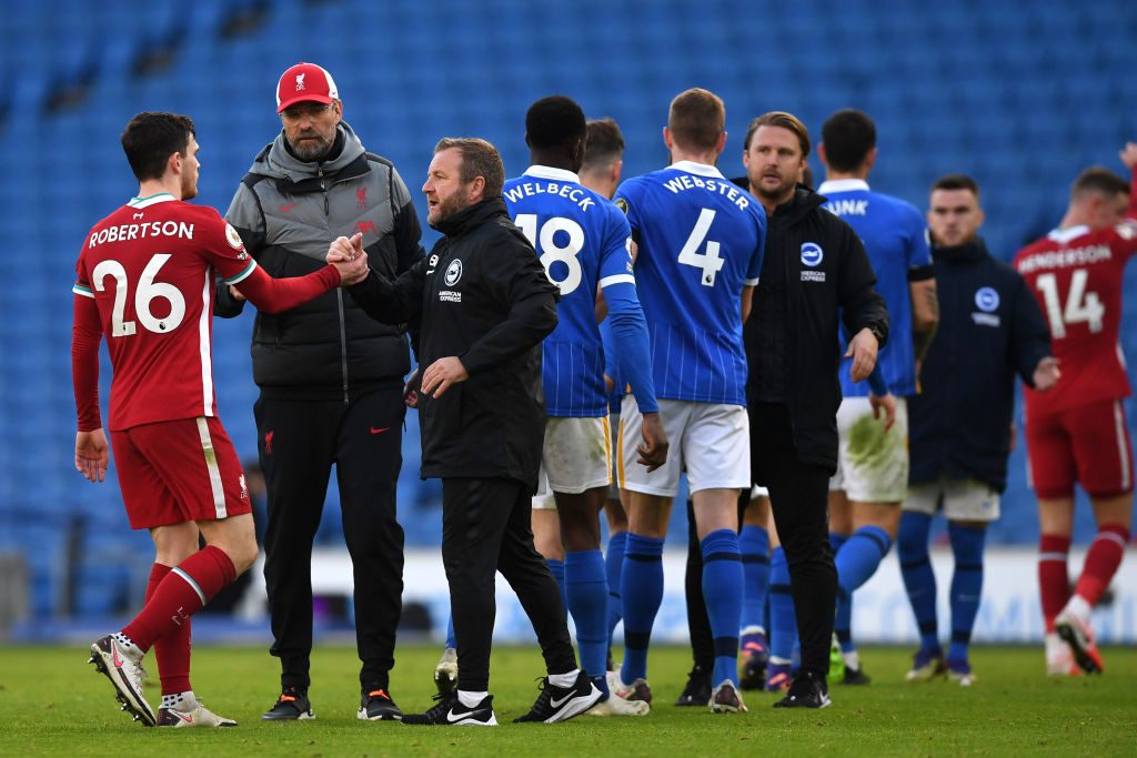 Brighton &amp; Hove Albion v Liverpool - Premier League
