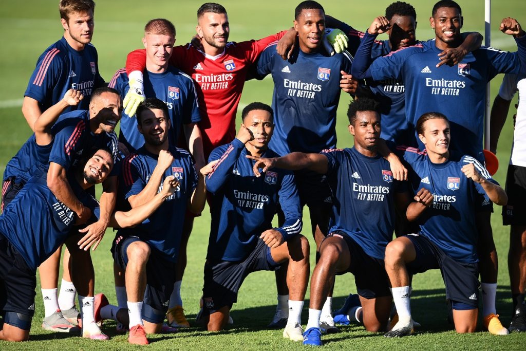Olympique Lyonnais Training Session - UEFA Champions League
