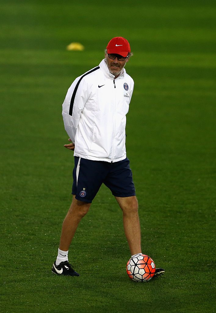 Paris Saint-Germain F.C Training Session