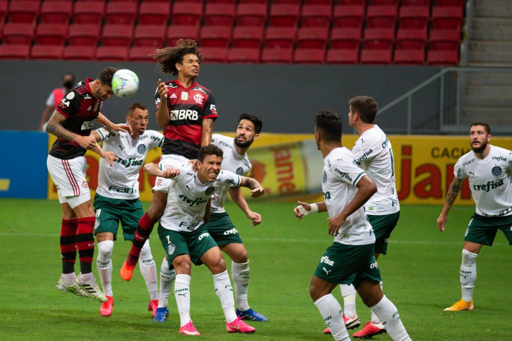 2020 Brasileirao Series A: Flamengo v Palmeiras Play Behind Closed Doors Amidst the Coronavirus (COVID-19) Pandemic