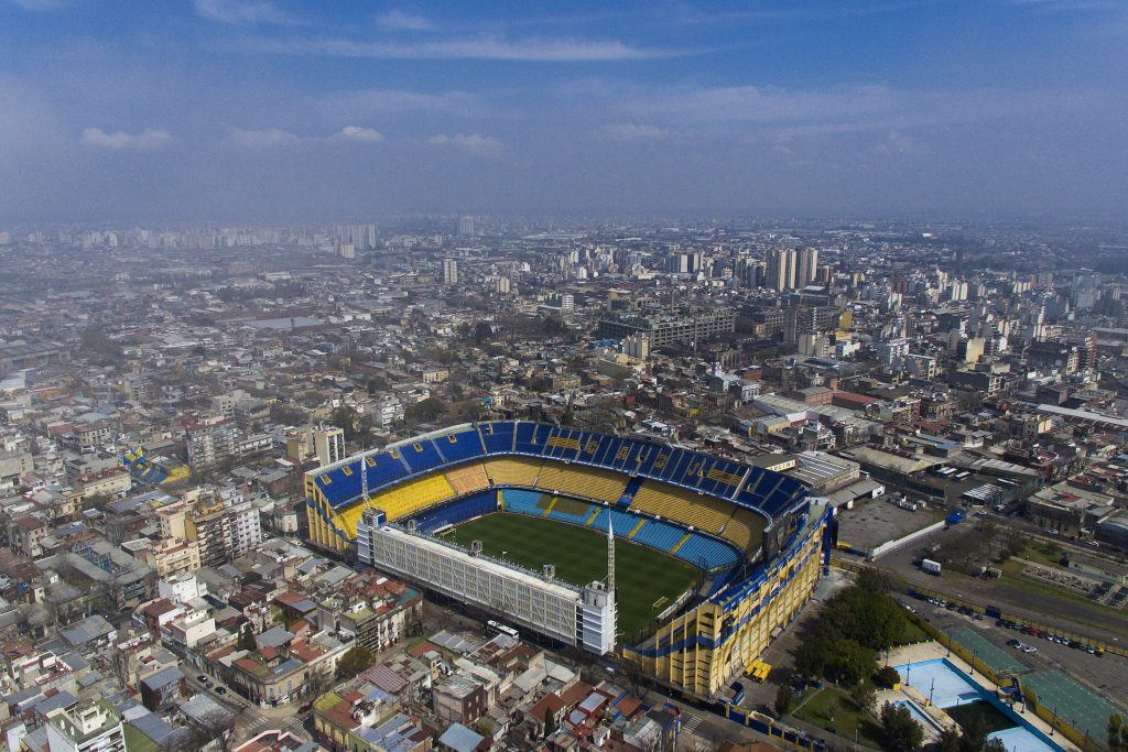 La Bombonera From The Sky