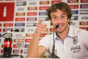 Uruguay Press Conference - 2014 FIFA World Cup Brazil