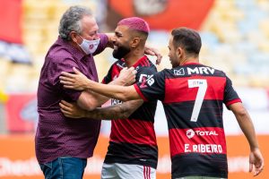 Brasileirao Series A: Flamengo v Internacional Play Behind Closed Doors Amidst the Coronavirus (COVID - 19) Pandemic